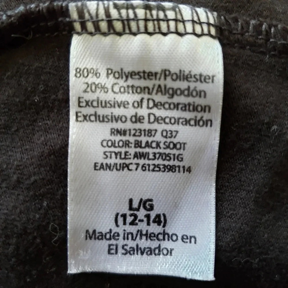 Womens Active Works Black Graphic Tank Stay Focuse - Picture 8 of 8